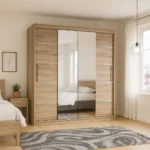 Oslo 2 Door Sliding Mirror Wardrobe | Stunning UK-Made