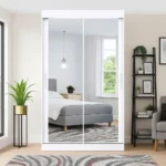 2 Door White Sliding Wardrobe | UK-Made Stylish Quality