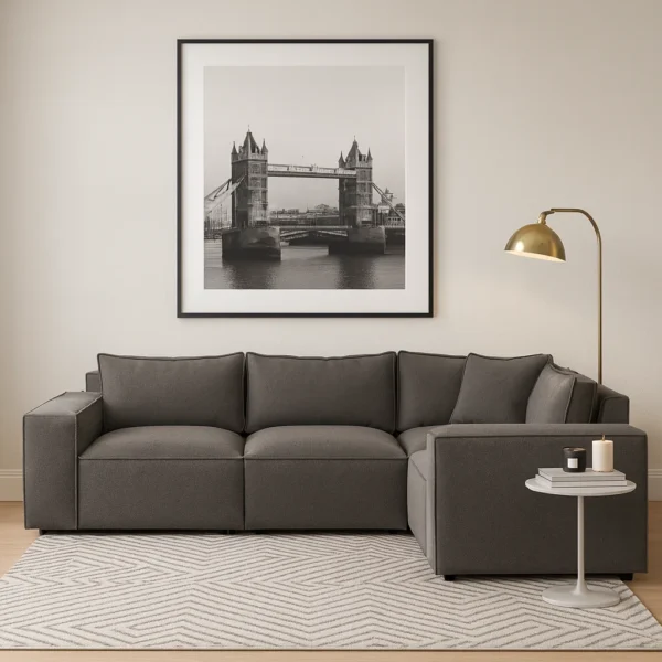 Sloane L-Shape 4 Seater Sofa – UK Made Luxury Comfort