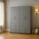 4 Door 5 Drawer Wardrobe | Superior UK-Crafted Storage