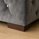 Ashton 3+2 Seater Velvet Sofa Set - Legs Closeup