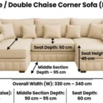 Lilly U Shape Sofa-climax-furniture