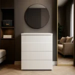 4-Drawer Chest – Stunning White Finish, Ultimate Storage – Made in UK