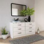 Ultimate Modern 8-Drawer Makeup Vanity – Spacious Compartments (UK)