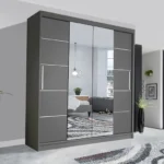 Oslo Sliding Mirror Wardrobe | Stylish Storage Solution UK