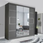 Oslo Sliding Mirror Wardrobe | Stylish Storage Solution UK