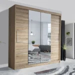 Oslo Sliding Mirror Wardrobe | Stylish Storage Solution UK
