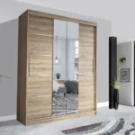 Oslo Sliding Mirror Wardrobe | Stylish Storage Solution UK