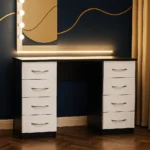 Radiant Glam Dressing Table | Modern LED Vanity | UK Made