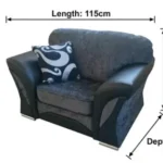 Shannon Velvet Armchair – Luxurious UK Handmade