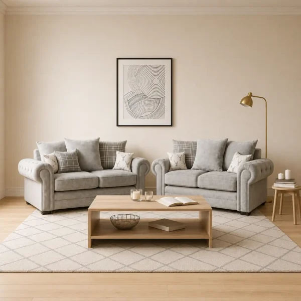 Verona 3+2 Seater Sofa, UK Made Luxury for Modern Homes