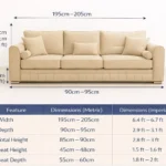 3 Seater Lilly Sofa – Stylish UK Made Luxury