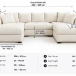 modular 3 seater