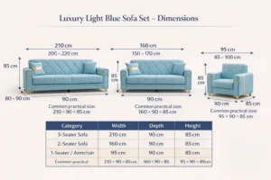 Azure Elegance Sofa Bed, Ultimate Read and Relax Comfort UK