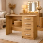 Modern 4-drawer UK made in oak