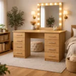 Modern 8-drawer UK made in oak