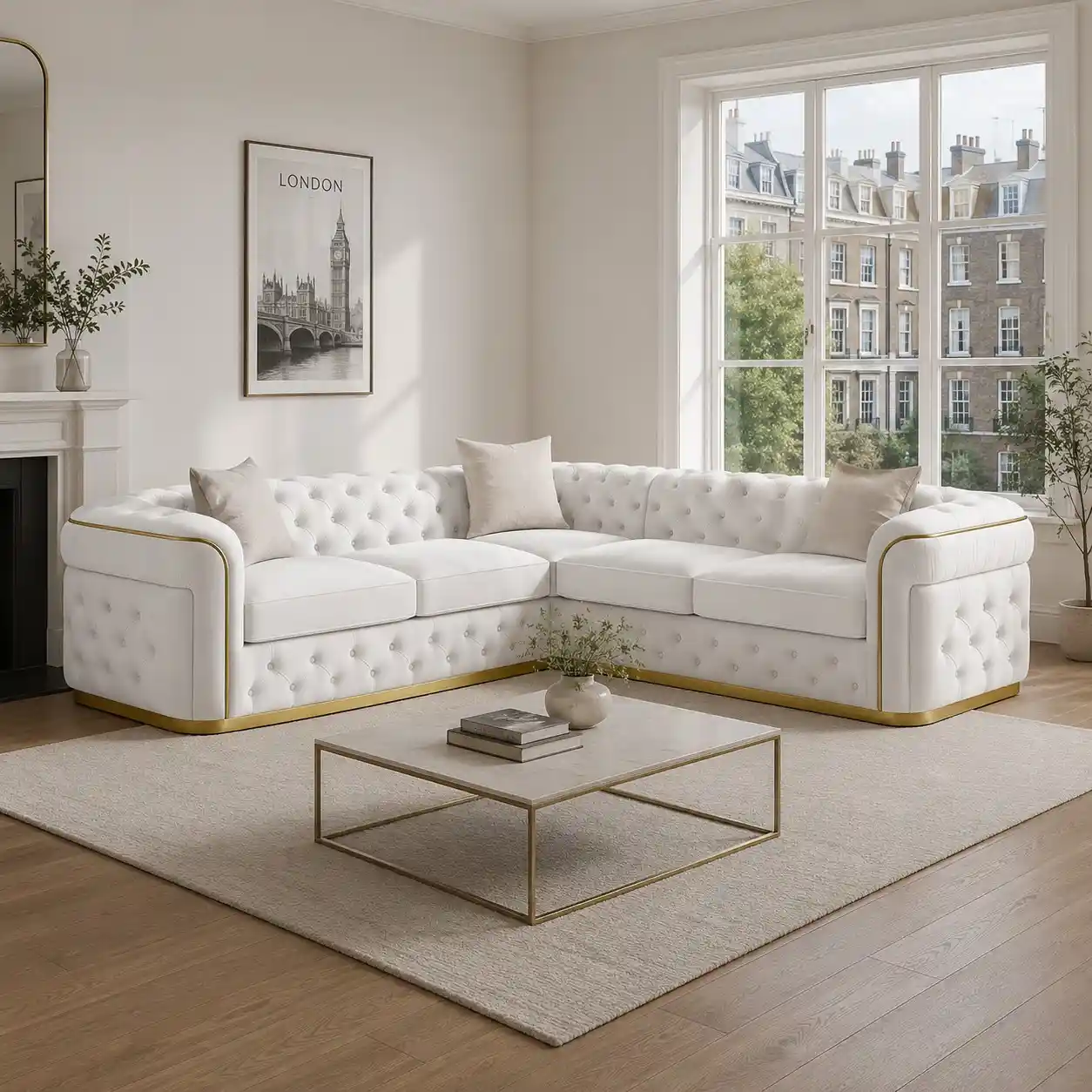 Turkish 5 Seater Corner Sofa