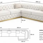 Turkish Corner Sofa Dimensions