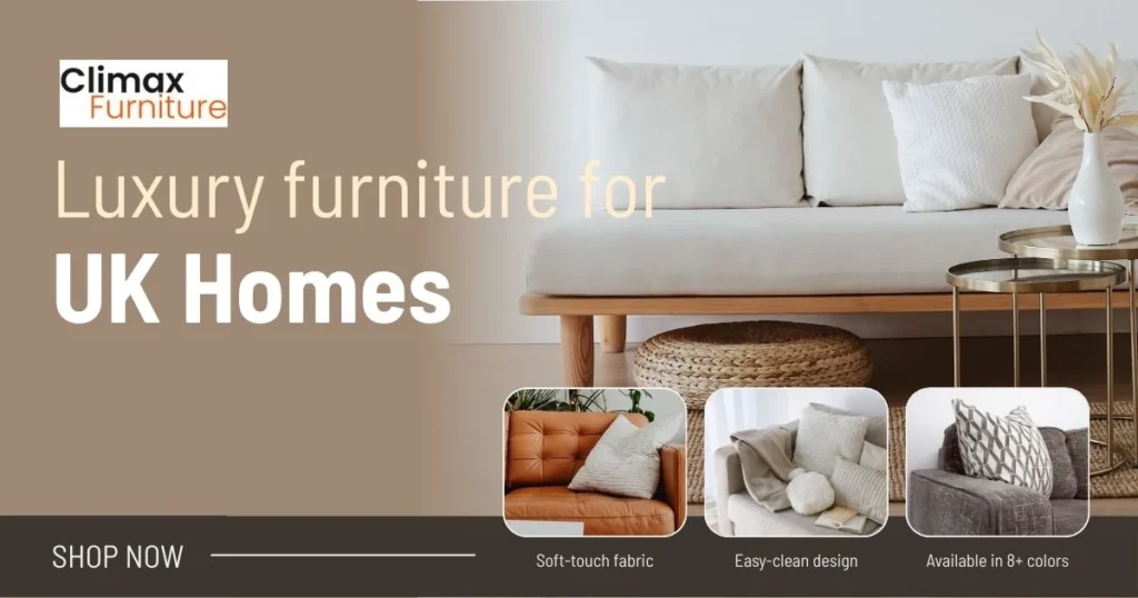 Luxury furniture in UK – affordable sofas, beds and wardrobes