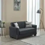 Modern Sleek Black Sofa Bed | Luxury Comfort & Smart Living – UK Made