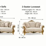 Luxury baroque style wingback accent chair in cream velvet and gold finish