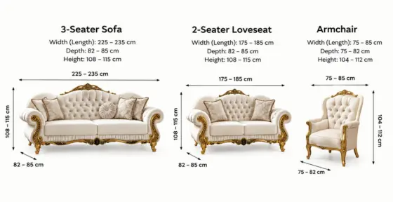 Luxury baroque style wingback accent chair in cream velvet and gold finish