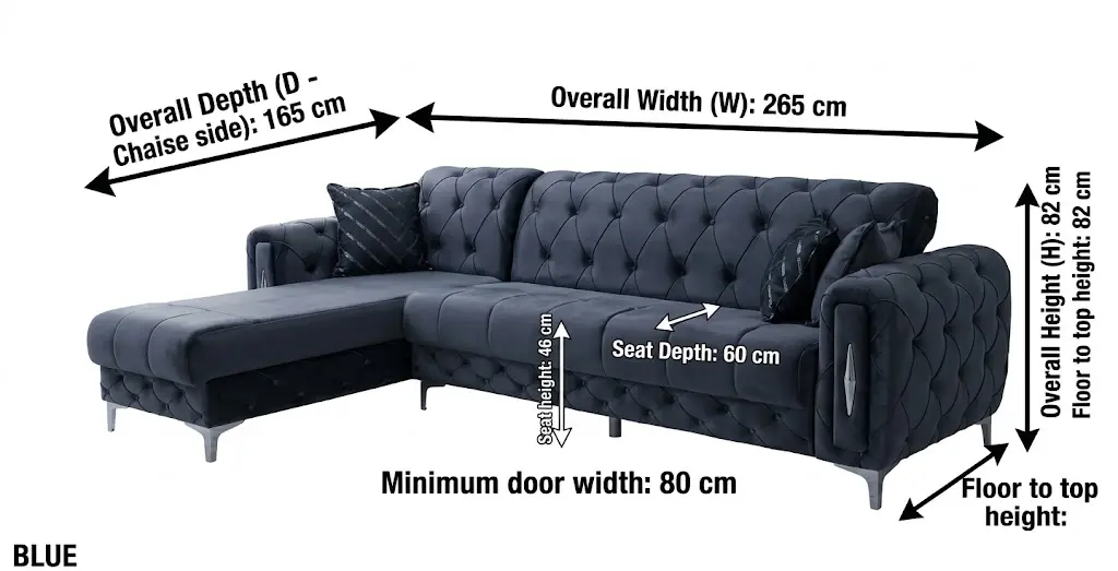 Lord 3+L Shape Sofa