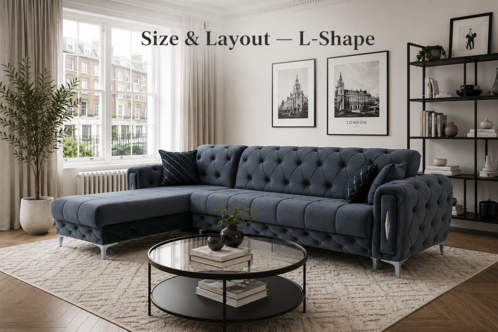 Size & Layout — L-Shape, U-Shape, or Modular?by Climax Furniture