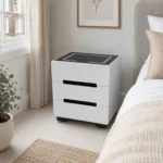 Modern LED Nightstand with Wireless Charging - UK