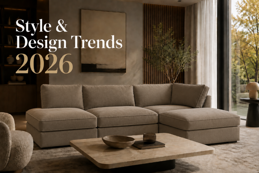 Style & Design Trends 2026 by Climax Furniture