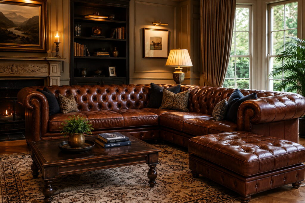 Traditional luxury living room elegance