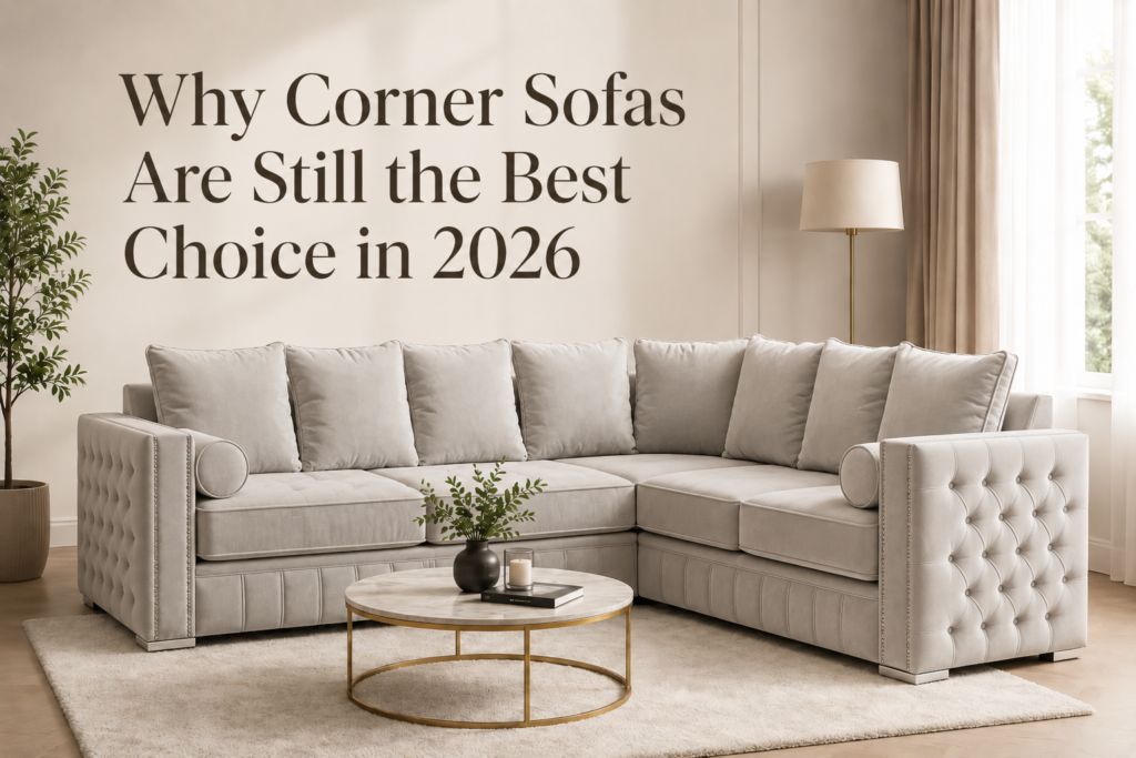 Why Corner Sofas Are Still the Best Choice in 2026 by Climax Furniture