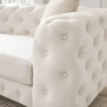 Ashton 3+2+1 Velvet Sofa Set - Arm Closeup