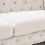 Ashton 3+2+1 Velvet Sofa Set - Seat Closeup
