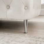 Ashton 3+2+1 Velvet Sofa Set - leg closeup