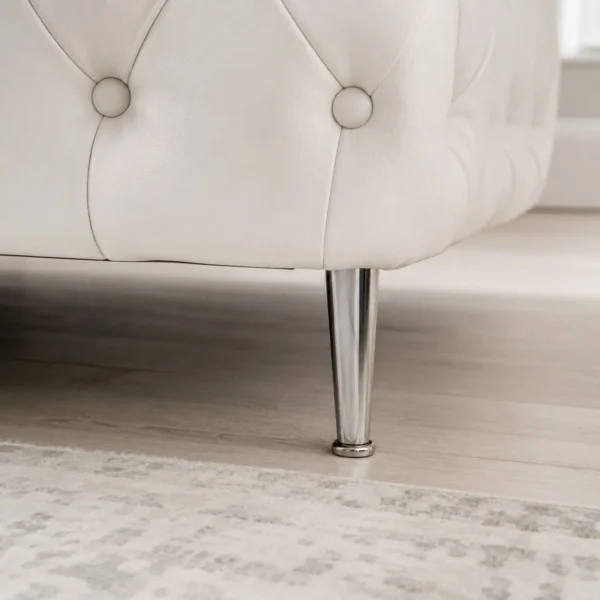 Ashton 3+2+1 Velvet Sofa Set – leg closeup Ashton 3+2+1 Velvet Sofa Set - leg closeup