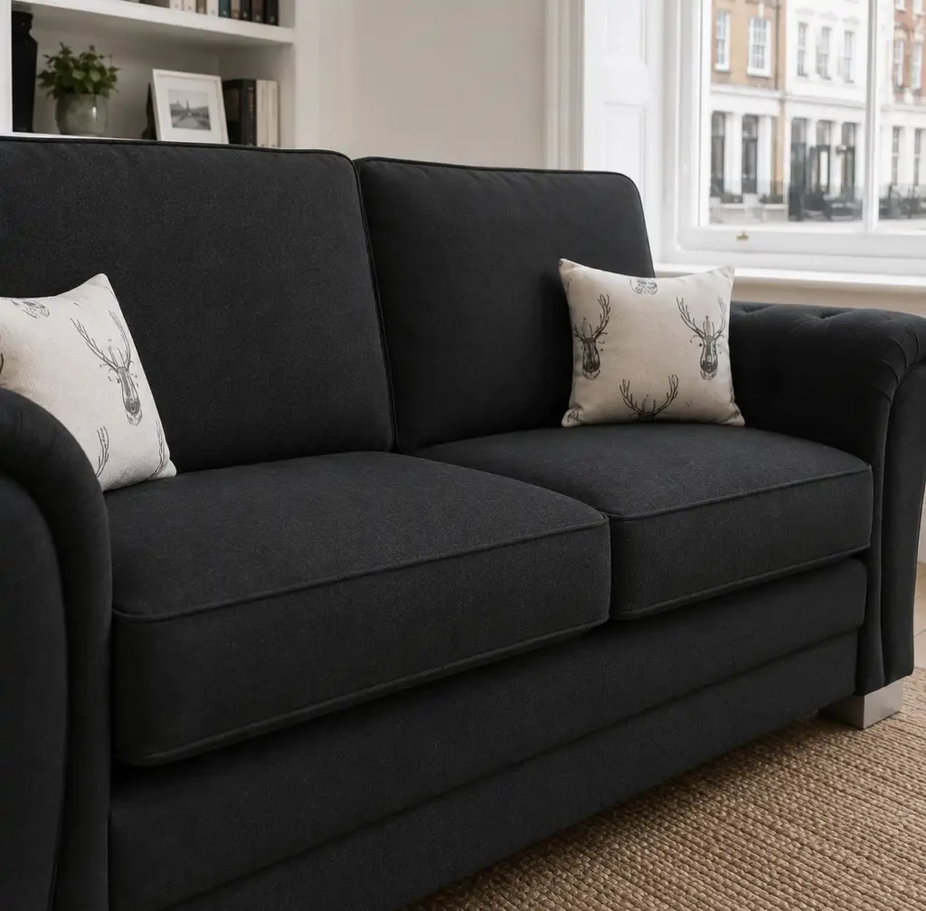Luxe Haven 3 Seater Sofa seat closeup