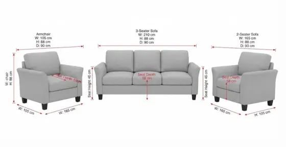 Luxury Modular 3+2+1 Sofa Set - climax-furniture