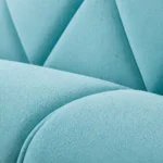 Azure Elegance Sofa Bed Fabric Closeup