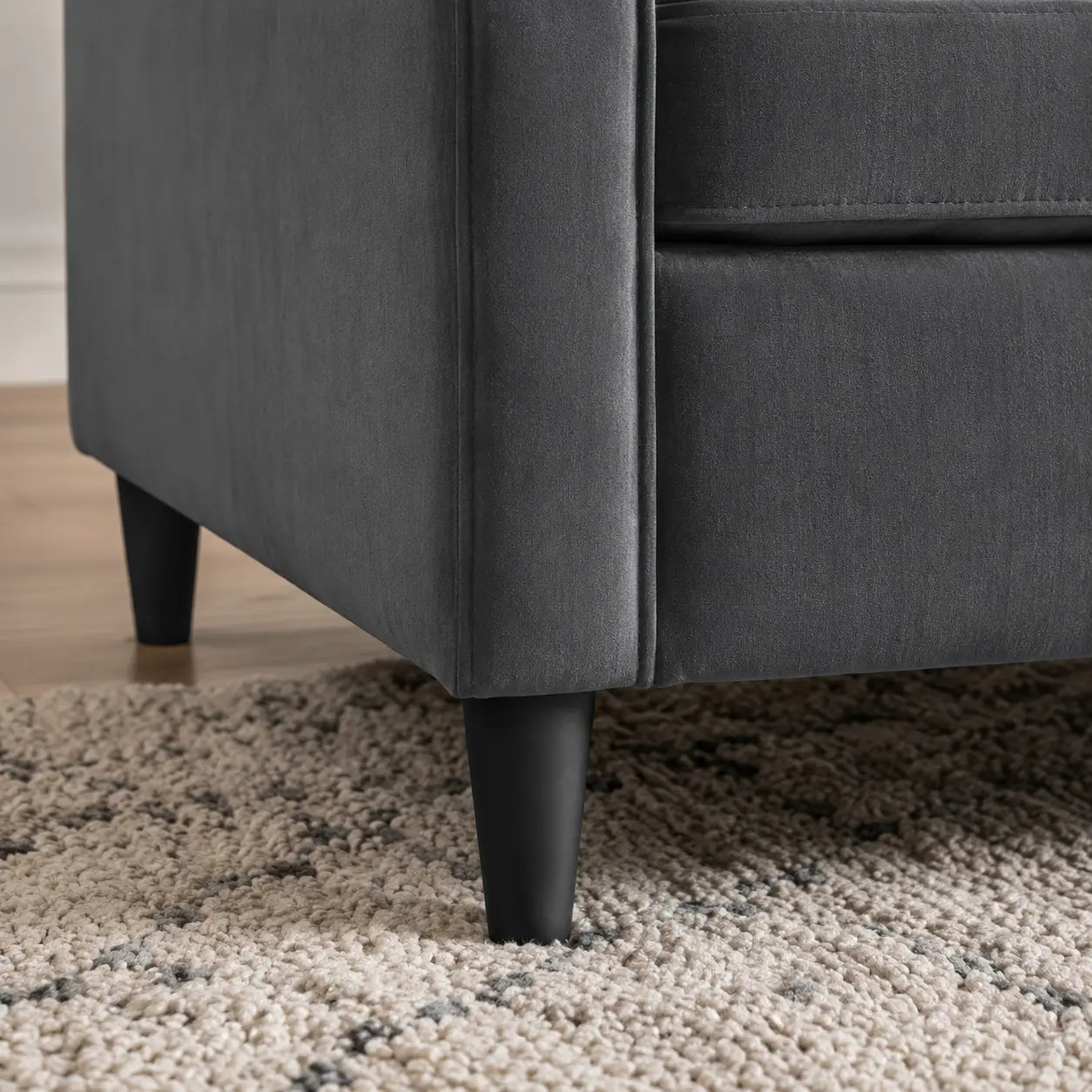 Berlin 3 Seater Sofa Bed - Legs Closeup