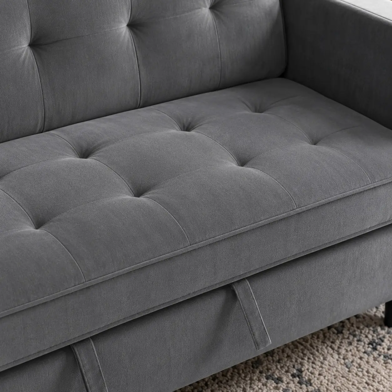 Berlin 3 Seater Sofa Bed - Seat Closeup