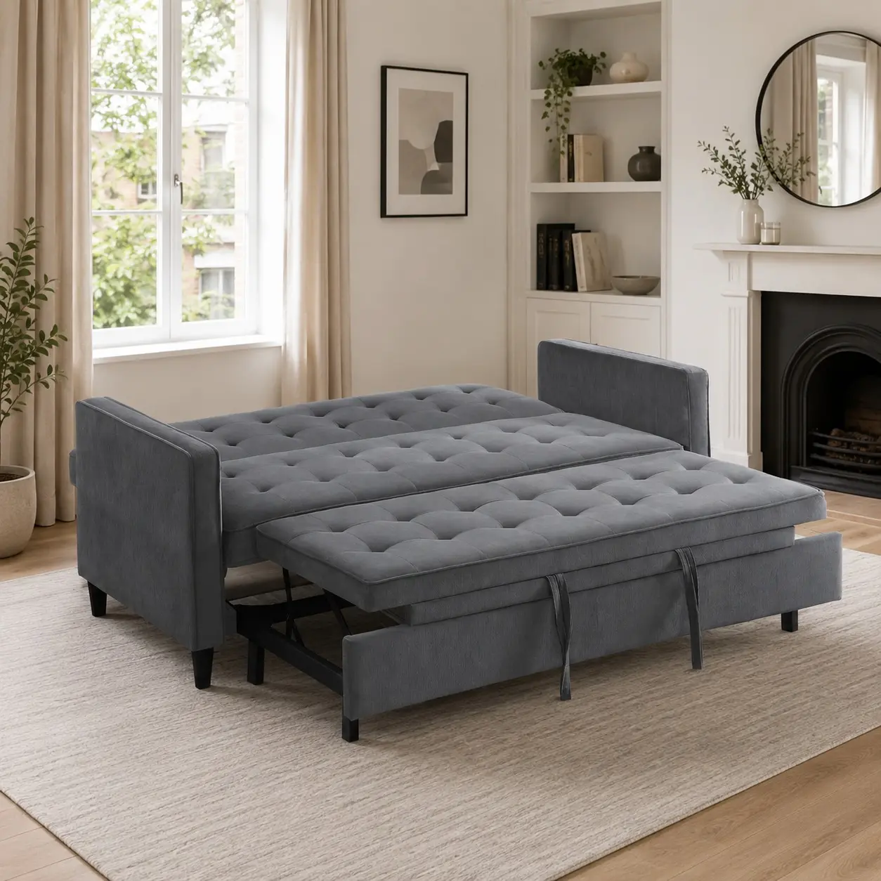 Berlin 3 Seater Sofa Bed - Image 2