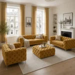 Classic Italian Chesterfield 3+2+1 Sofa Set