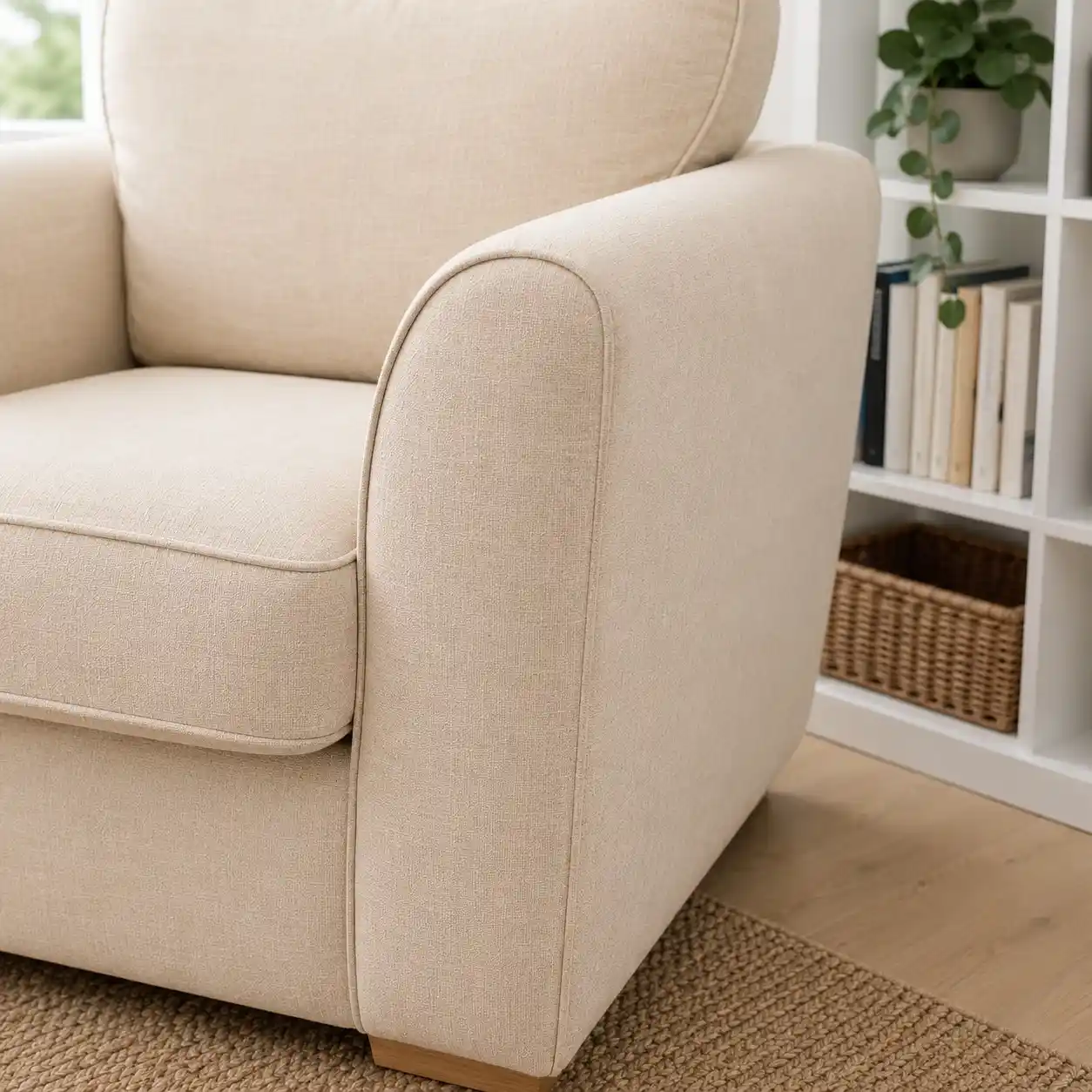 Dylan Armchair Sofa | Luxury Fabric Design - Image 4