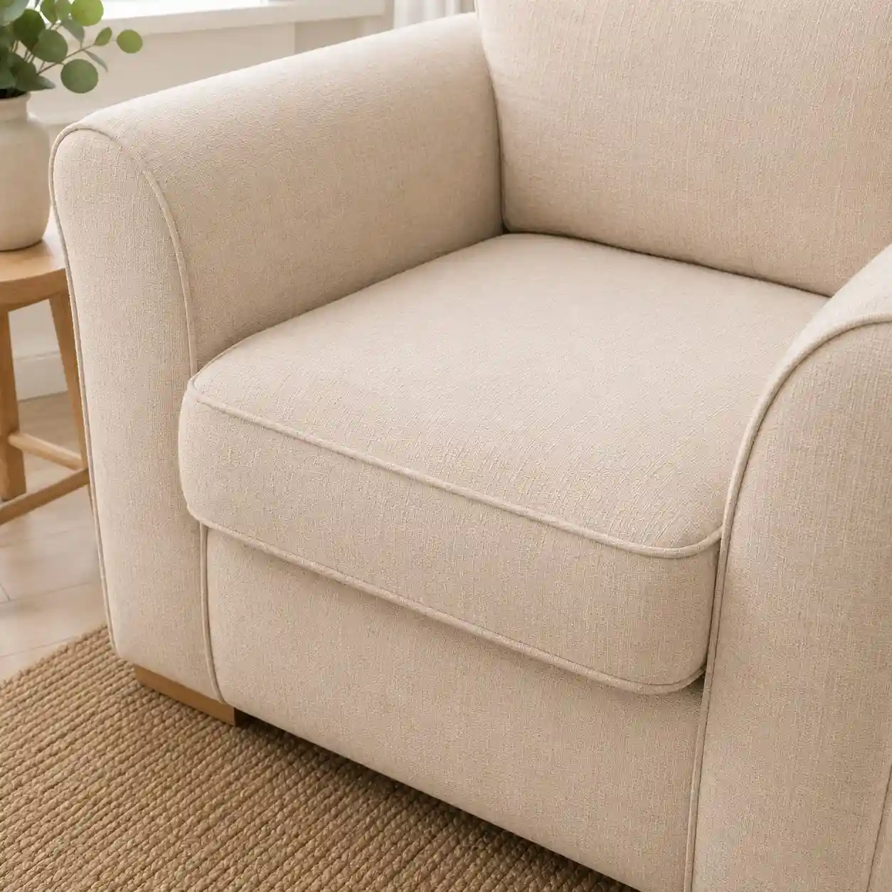 Dylan Armchair Sofa | Luxury Fabric Design - Image 2