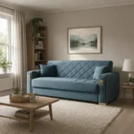 Leon 3 Seater Sofa Bed in Grey Colour