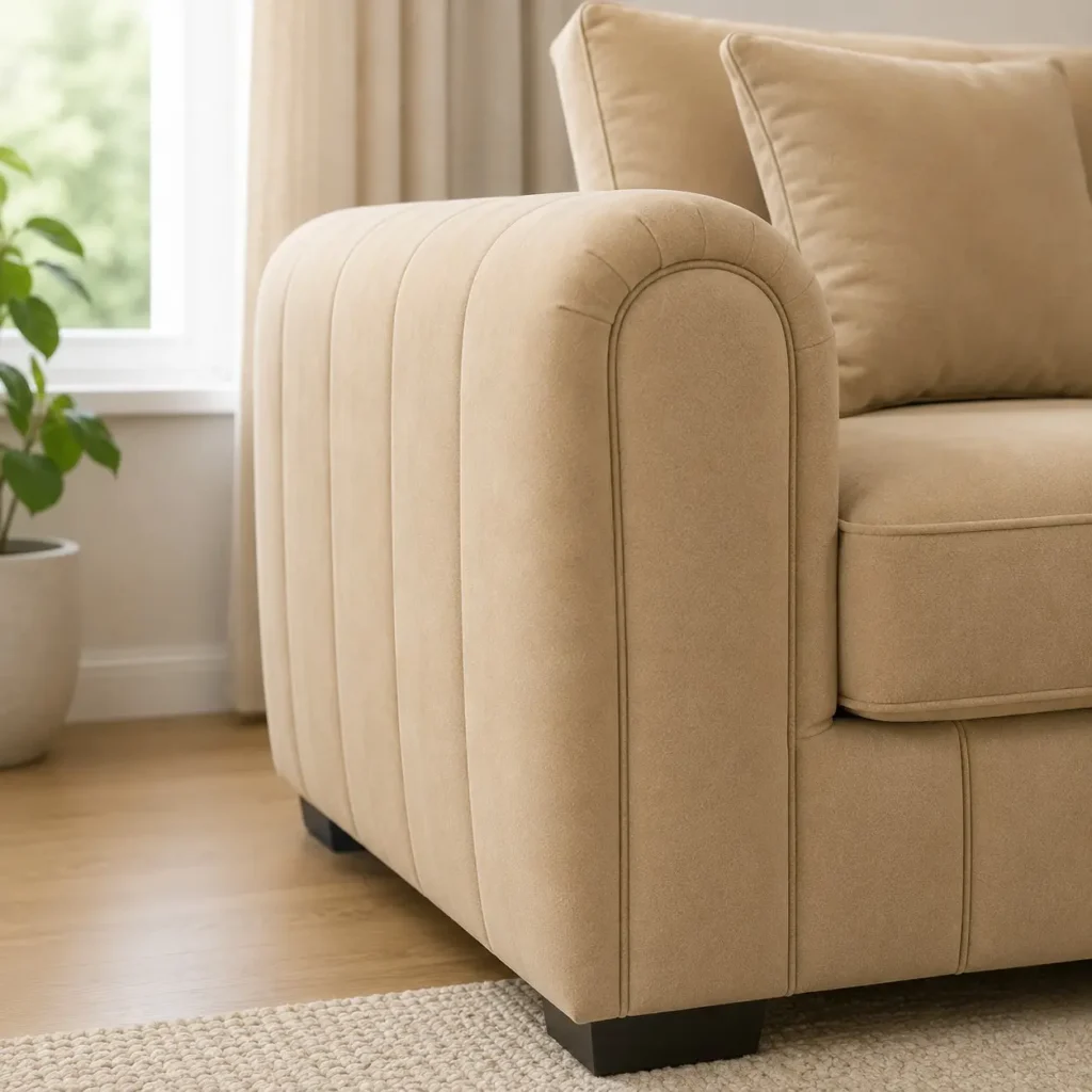 Lilly Corner Sofa - arm closeup