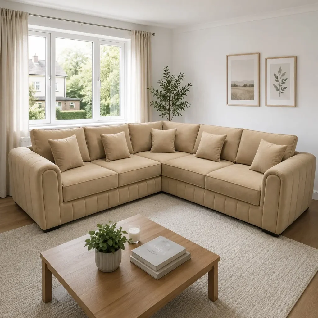 Lilly Corner Sofa - in room setup