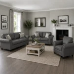Oakland 3+2+1 Seater Leather Sofa Set