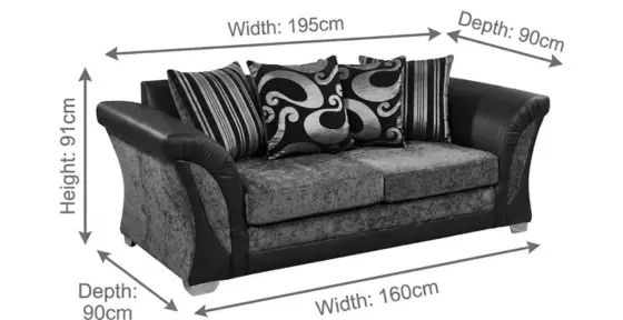 Shannon 3 Seater Sofa Set - climax-furniture